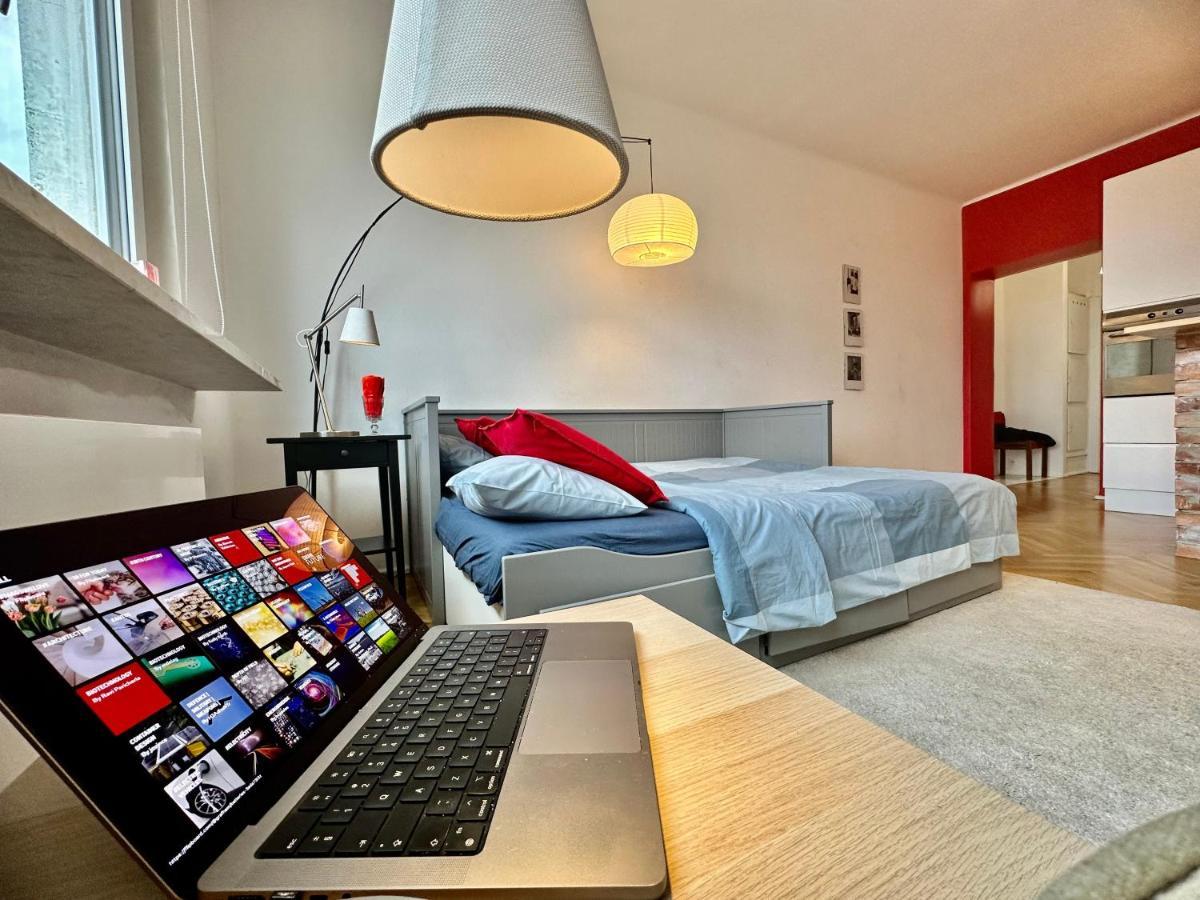 Appartement Super Beauty Metro Wifi 65'Tv Netflix Hbo Appletv+ à Varsovie Extérieur photo