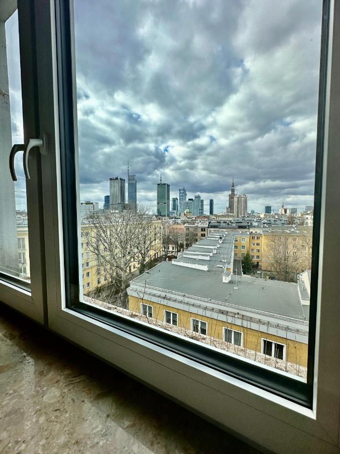 Appartement Super Beauty Metro Wifi 65'Tv Netflix Hbo Appletv+ à Varsovie Extérieur photo