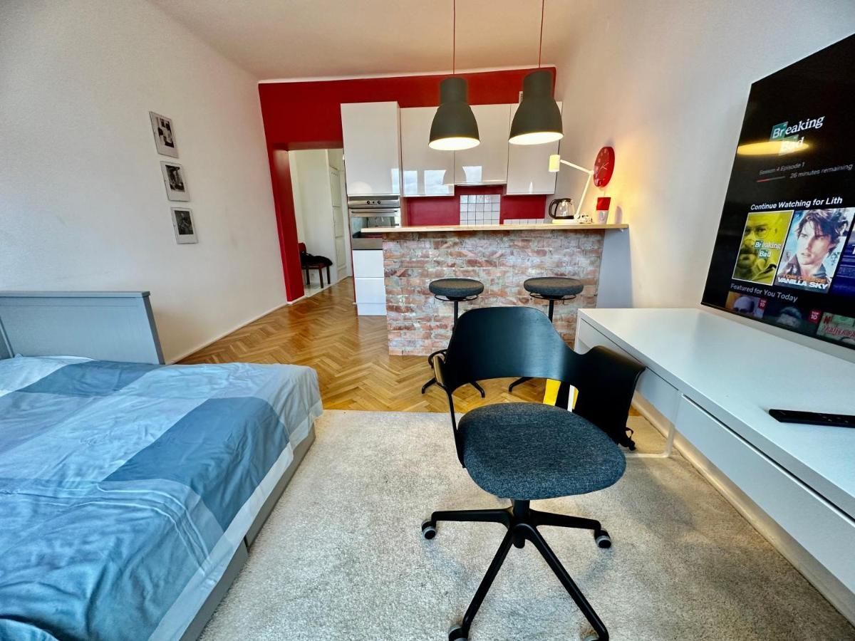 Appartement Super Beauty Metro Wifi 65'Tv Netflix Hbo Appletv+ à Varsovie Extérieur photo