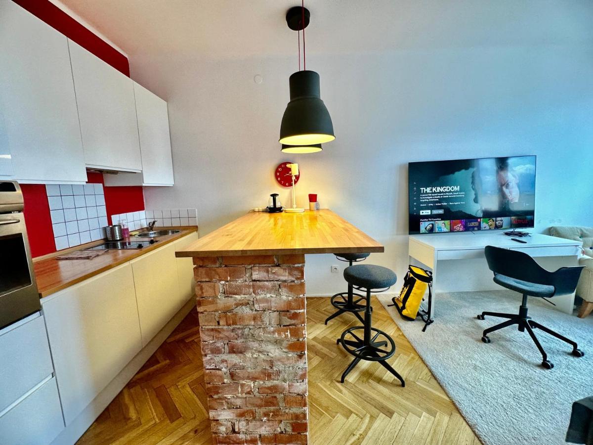 Appartement Super Beauty Metro Wifi 65'Tv Netflix Hbo Appletv+ à Varsovie Extérieur photo